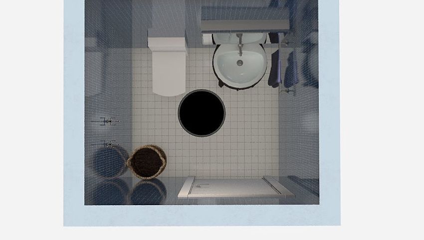 Pool Bathroom 3d design picture null