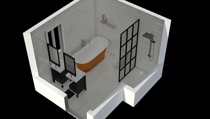 Hannah's Bathroom 3d design picture null