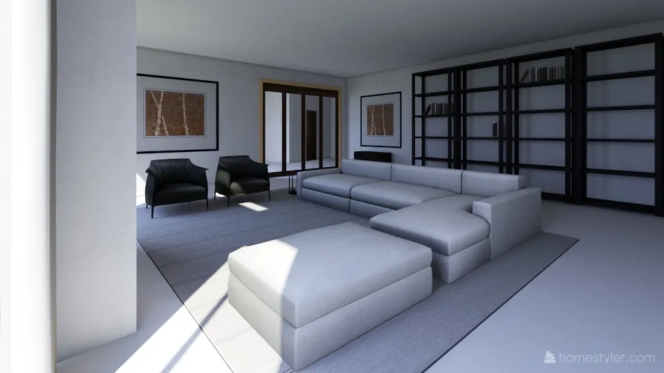 Casa de Oma 3d design renderings