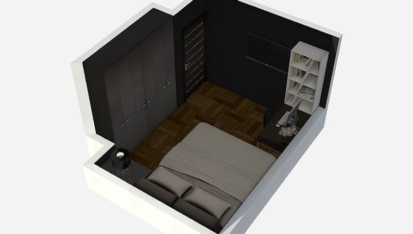 Office/Bedroom 3d design picture 13.91