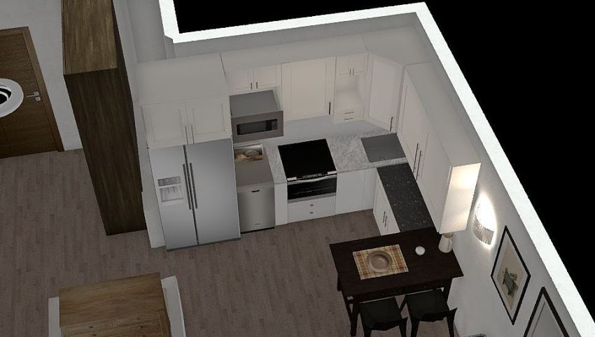 mieszkanie kuchnia6 3d design picture 0