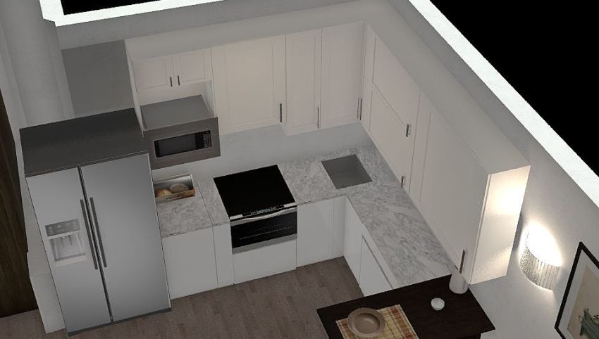 mieszkanie kuchnia7 3d design picture 0