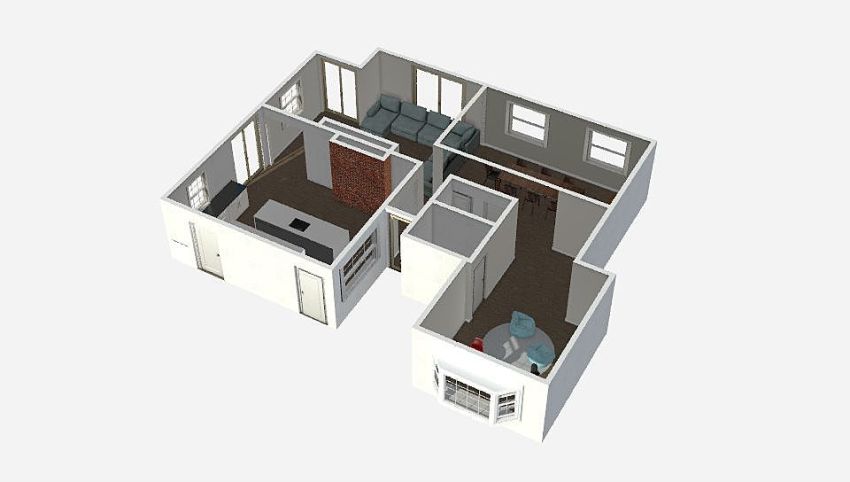house living room 3d design picture 122.91