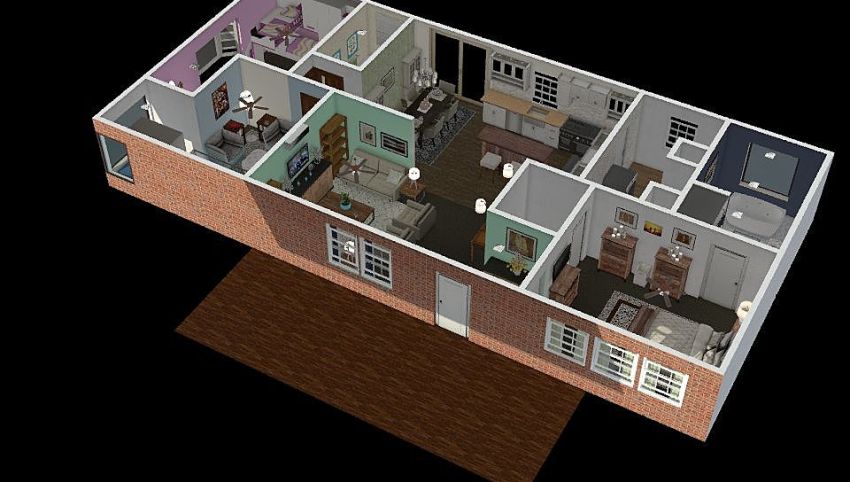 The Aimee House 3d design picture 201.9