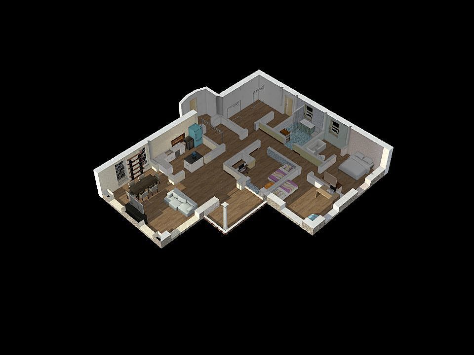House 1 3d design renderings