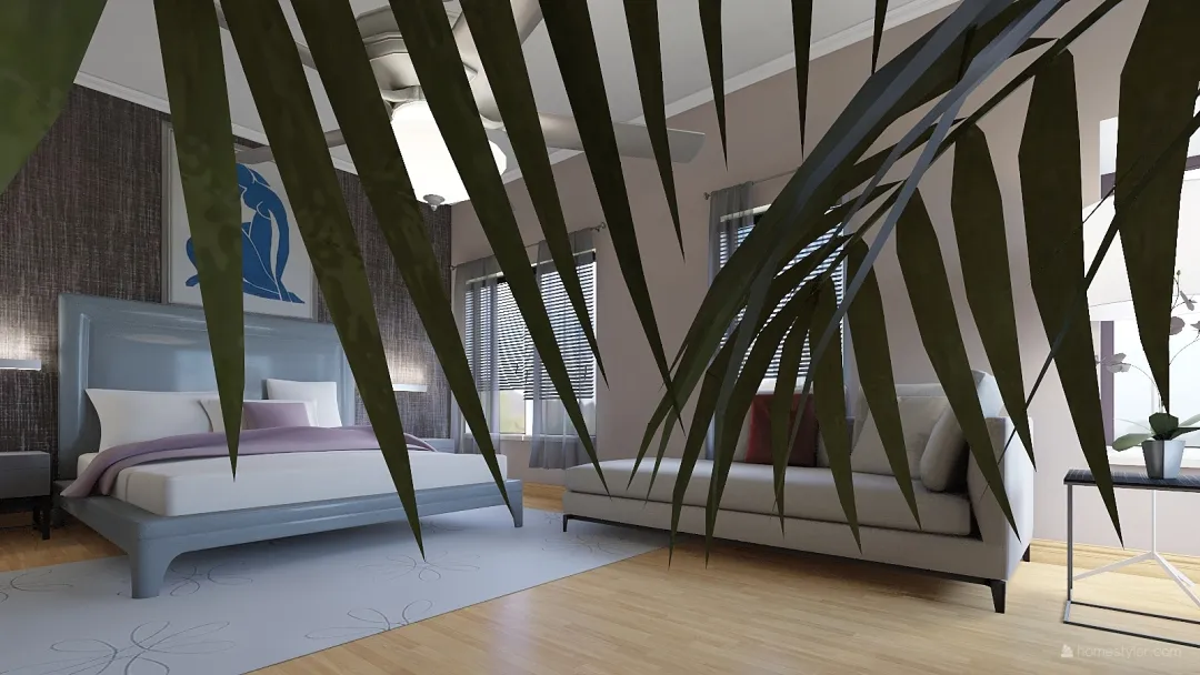 Slightly Redone bedroom ect. 3d design renderings