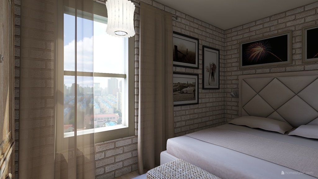 Bilocale di 43 mq: mini spazi ben sfruttati, nella casa con tanta luce 3d design renderings