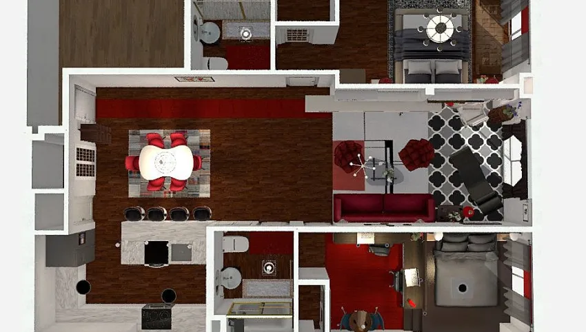 ForestHills_Appartment 3d design picture 109.95