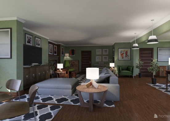Ted Mosby Apartment Design Rendering