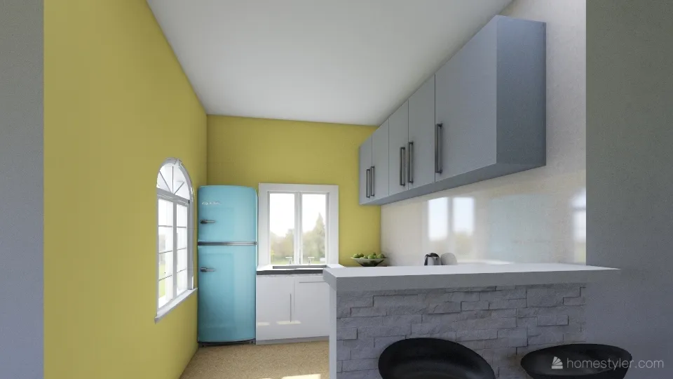 Mi house mod 3d design renderings