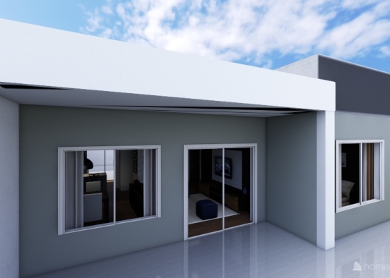 Casa Dias - Engenheira - fachada 2 Design Rendering