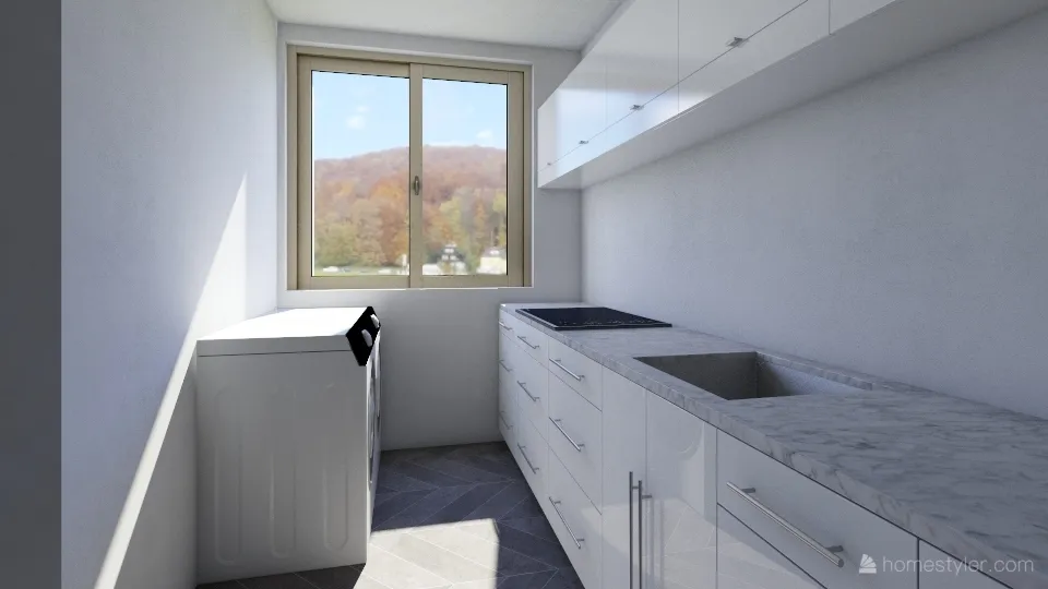 home-kitchen-change-wall 3d design renderings