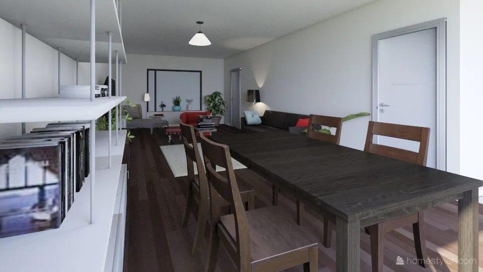 Carolina's appartment 3d design renderings