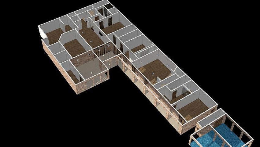 First Floor HSB 3d design picture null