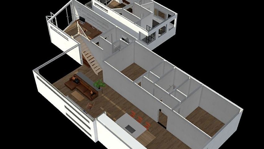 Roosevelt - Two Floor - Master 3d design picture null
