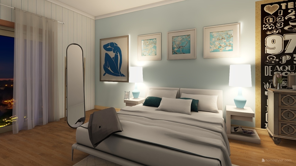 Chalet In Hotel 3d design renderings