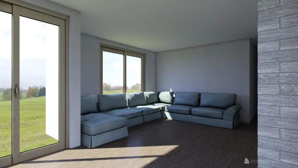 house living room 3d design renderings