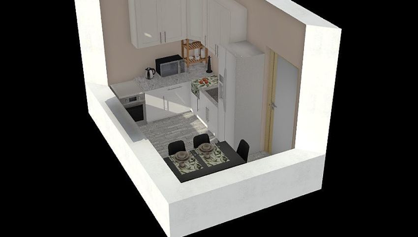 Кухня 3d design picture null