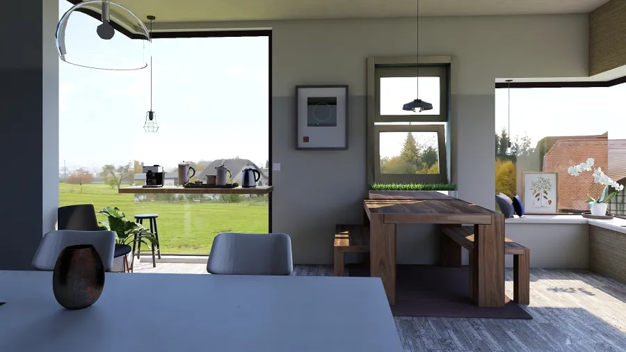 Living Spaces 3d design renderings