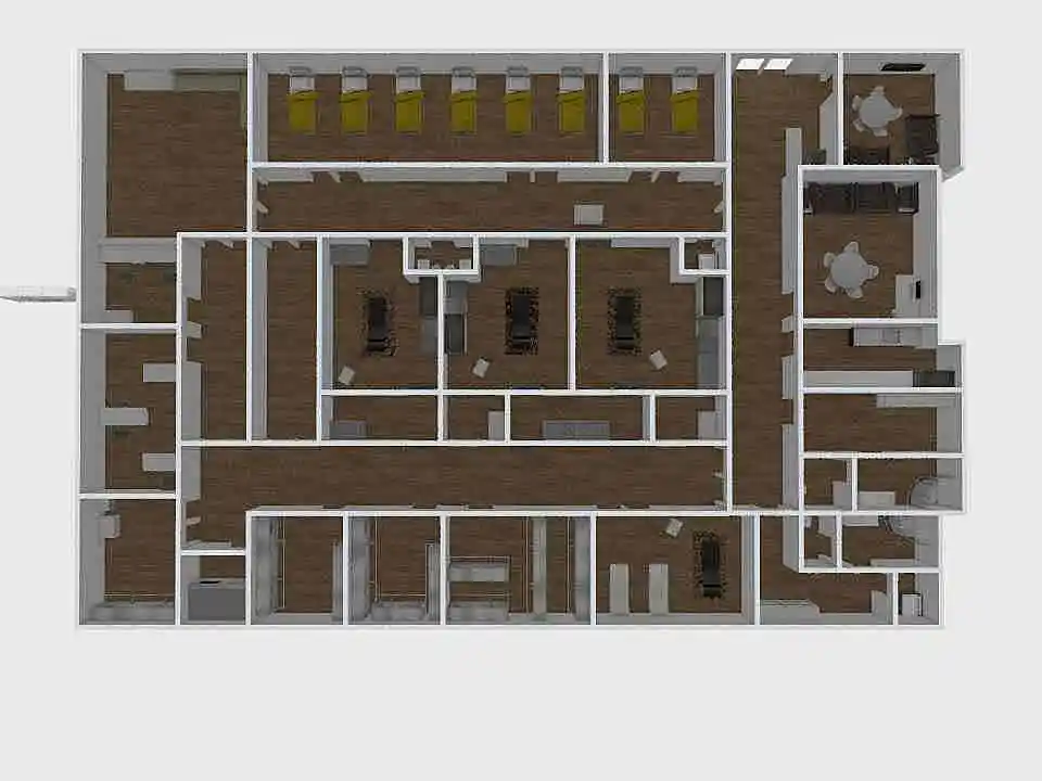 hospital 3d design renderings