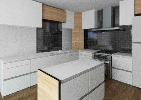 kitchen 1 Design Rendering