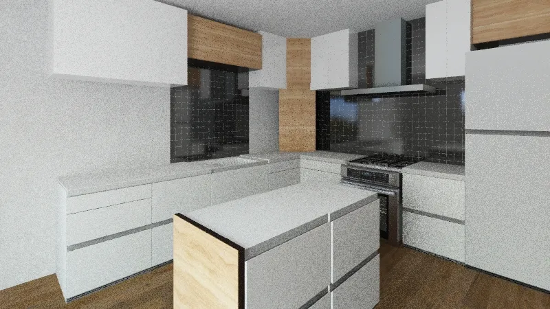 kitchen 1 3d design renderings