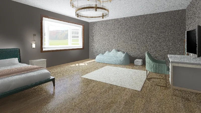 Shawntel Isaacson Dream Bedroom 3d design renderings