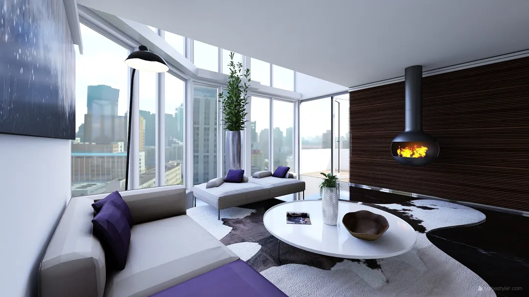 Simple House 3d design renderings
