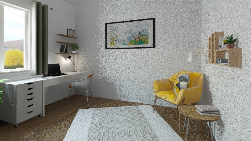 pokoj 3d design renderings