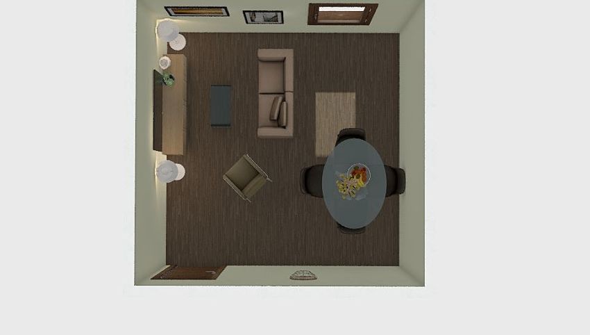 Salotto e sala da pranzo piccolo 2 3d design picture 17.25