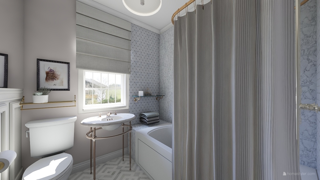 The Primrose - 1st floor (England) by The Style Brush 3d design renderings