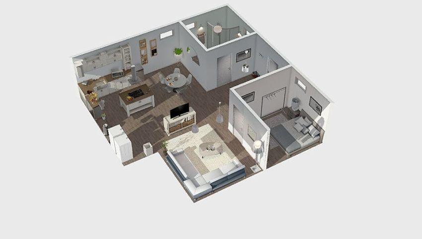 Lexi Pappano - Basement Redesign 3d design picture 83.2