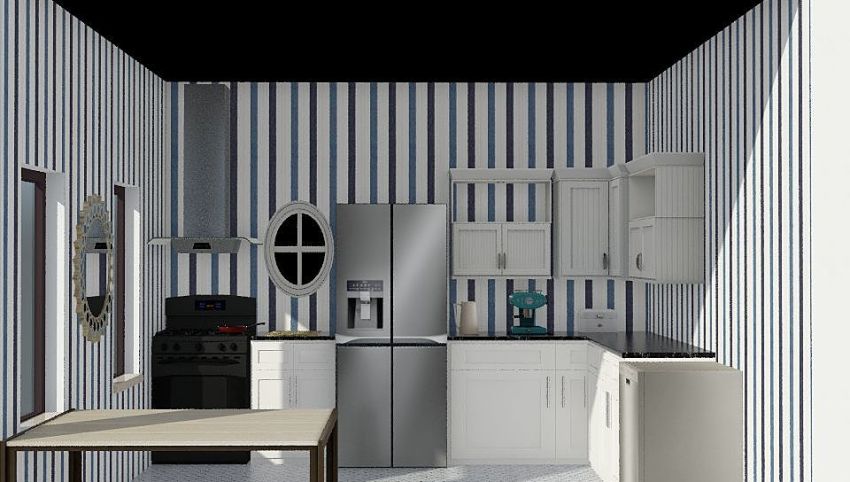 peninsula kitchen 3d design picture 29.04