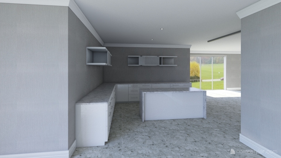 Sunny Cottage 3d design renderings