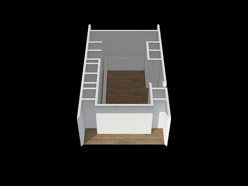 Courtyard House Plan : Author - Douglas Kagoro 3d design renderings