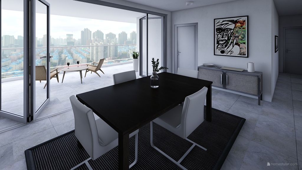 Highrise Penthouse [1] 3d design renderings