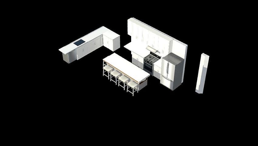 kitchen 3d design picture 0