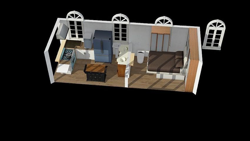 Tiny Home Trailer 3d design picture 18.86