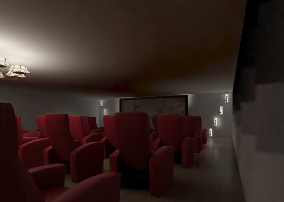 Movie Theatre Design Rendering
