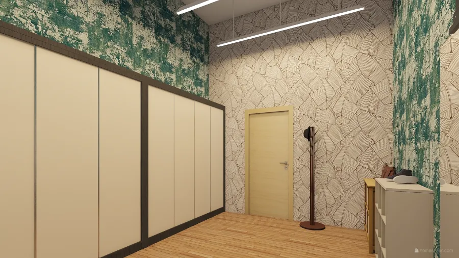 men`s locker room 3d design renderings