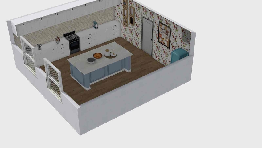 country kitchen 3d design picture 41.47