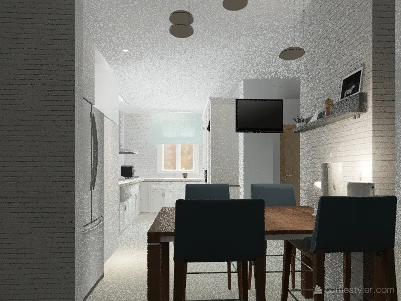 Nataky Levy kitchen 3d design renderings