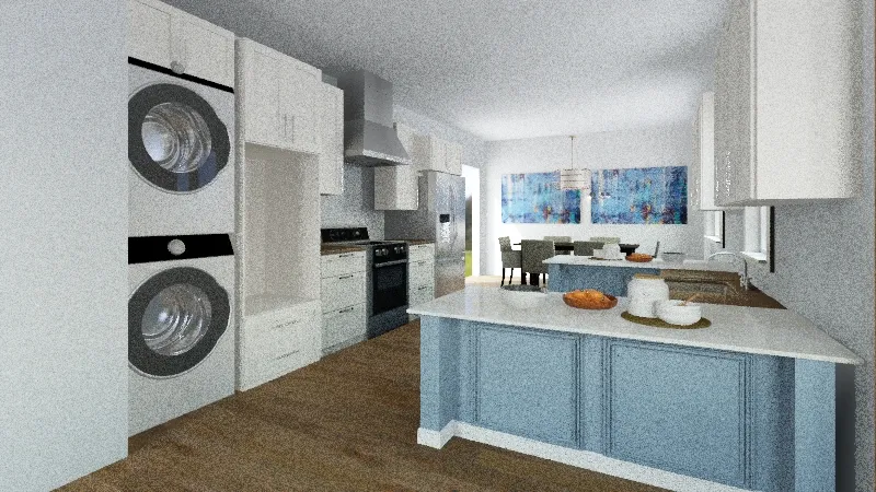 Torrey-Payne Kitchen 3d design renderings