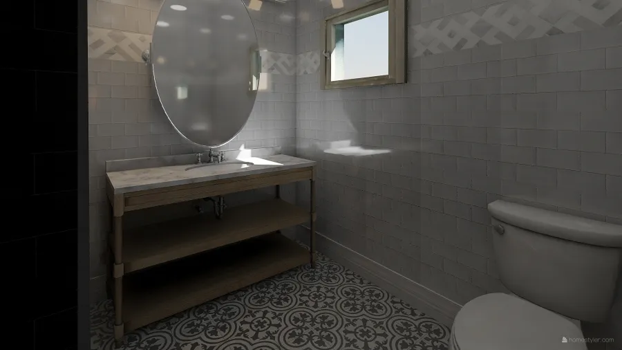 Jareth's Bathroom 3d design renderings
