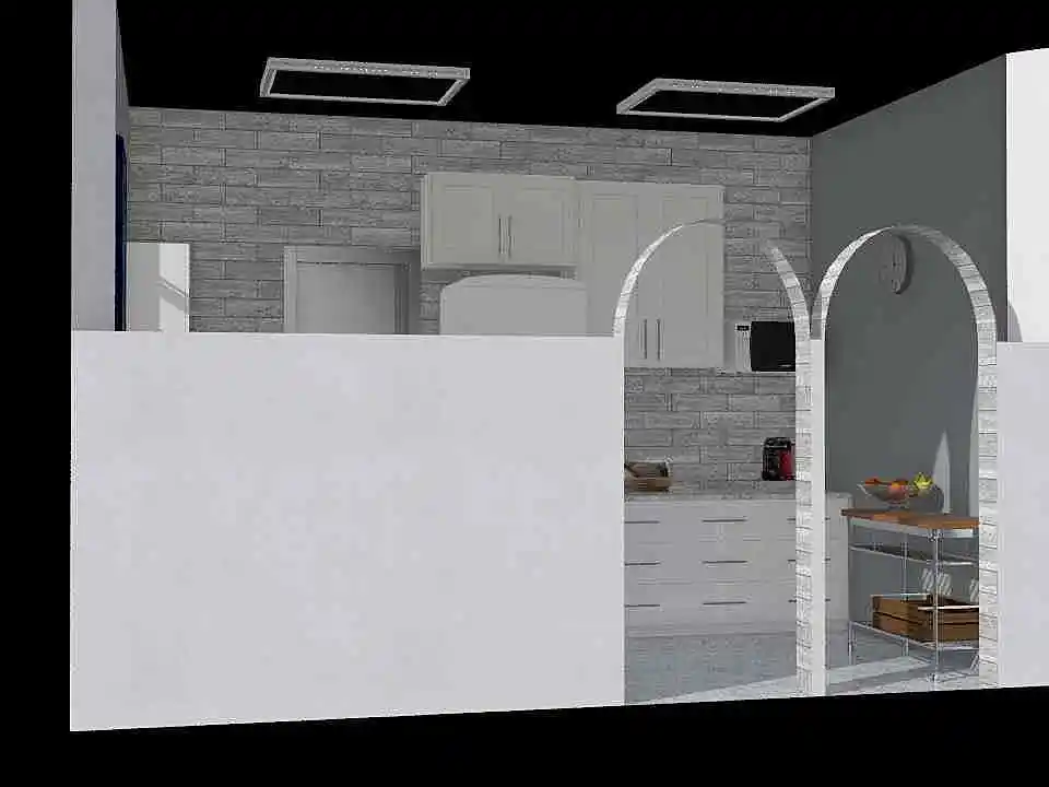 Renata kitchen 3d design renderings