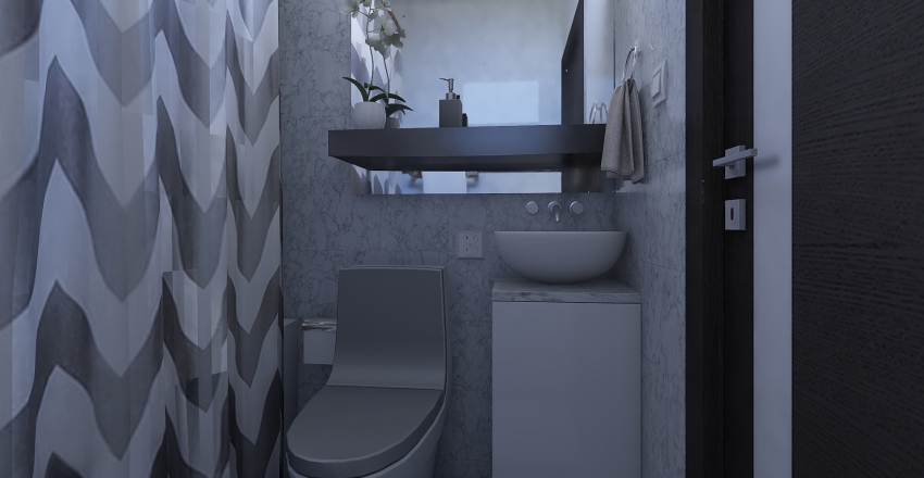 Urban Jungle Interior Design Render