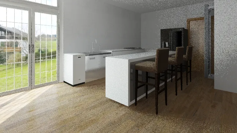128 kitchen #1 3d design renderings