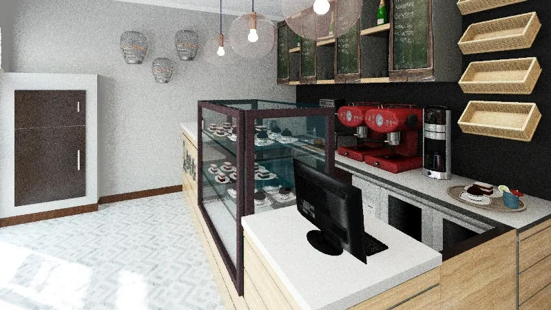 Planta Cafe 3.0 3d design renderings