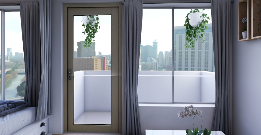 Urban Jungle Interior Design Render