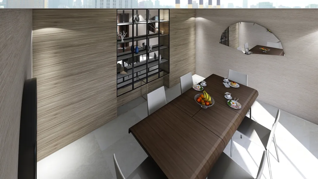 Dinning Room 3d design renderings